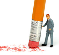 erase