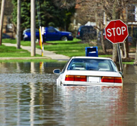 flooded