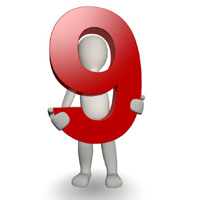 nine
