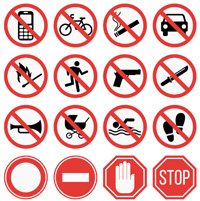 restrictively