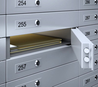 safety-deposit box