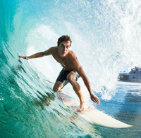 surfing