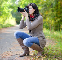 taking a picture taking a picture
