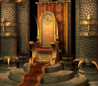 throne