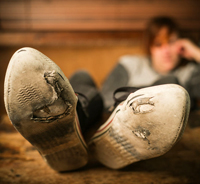 worn-out